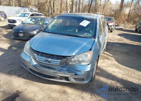 2010 Honda Odyssey Ex-L z USA, uszkodzony, nr VIN 5FNRL3H61AB045928